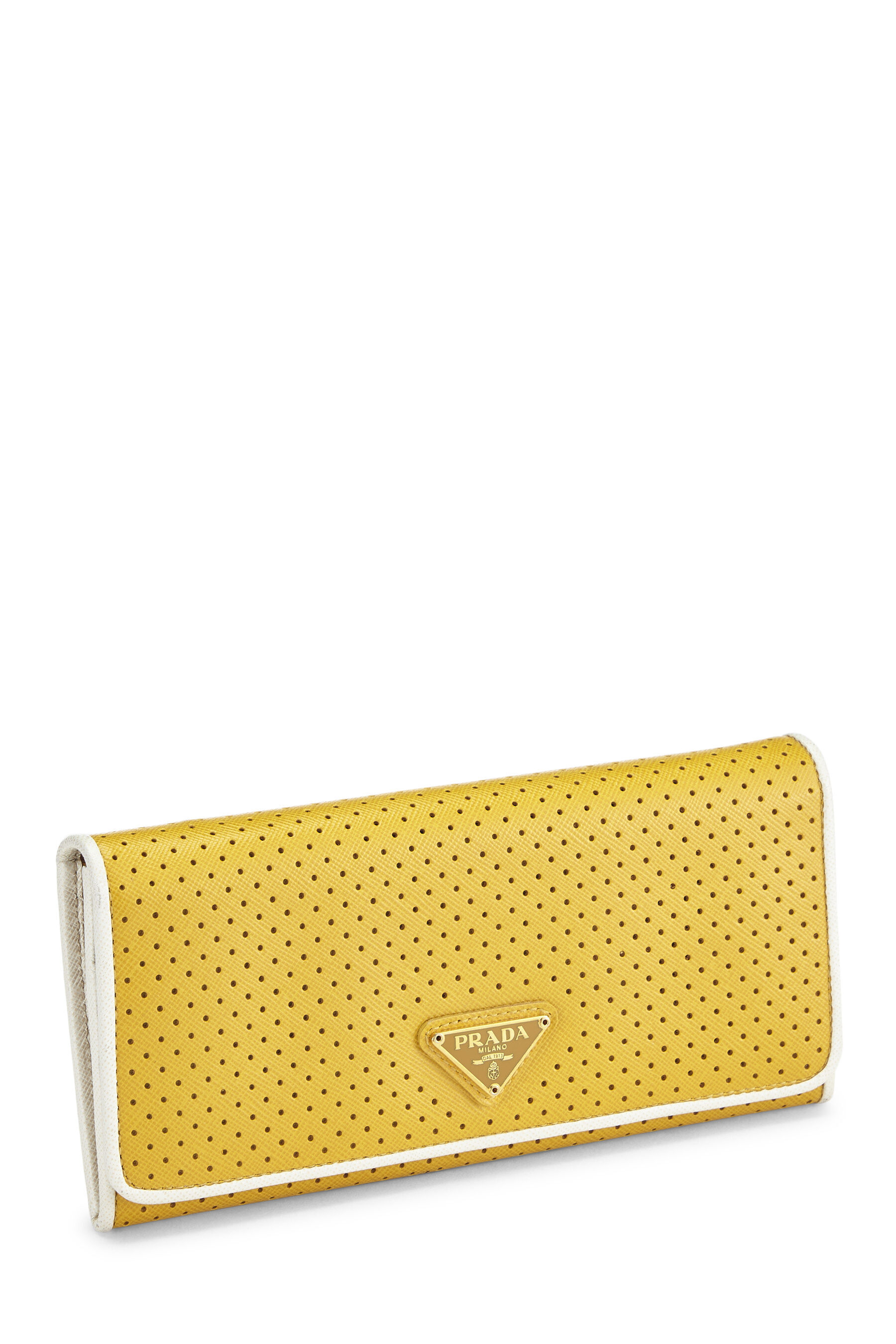 Prada logo-lettering Saffiano Leather Wallet - Farfetch